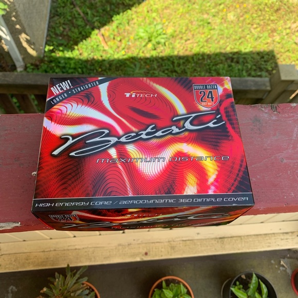 TiTech BetaTi Max Distance Golf Balls Brand New - Picture 2 of 4